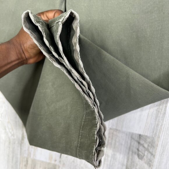 Sundance Women’s Pants 2 Green Cotton Spandex w Lace Trims Casual‎ Contemporary - Picture 11 of 15